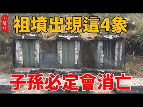 祖墳裂開|祖墳玄機/墓碑裂開、長青苔！命理師驚呼「中二房」：一家人出事